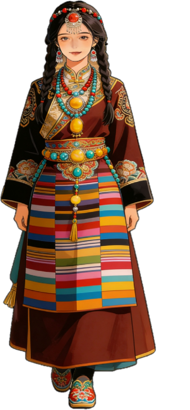 Family-Management Stage of Tibetan Bangdian